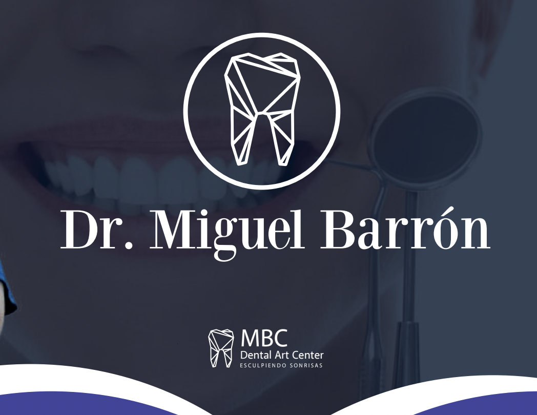 Logo de Dr. Miguel Barrón y MBC Dental Art Center